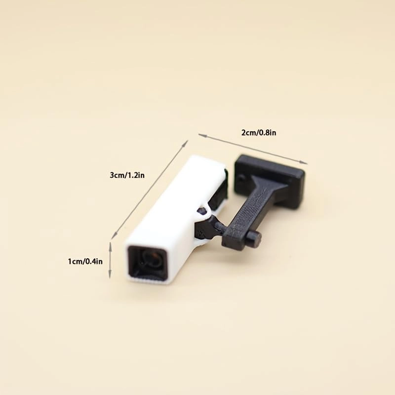 Miniature Security Camera - 1:12 Scale White