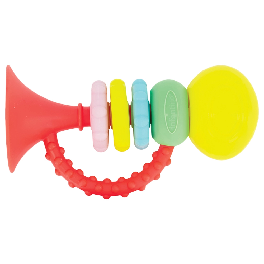 Infantino Baby's 1st Musical Trumpet - Suitable from 0 Months & Above