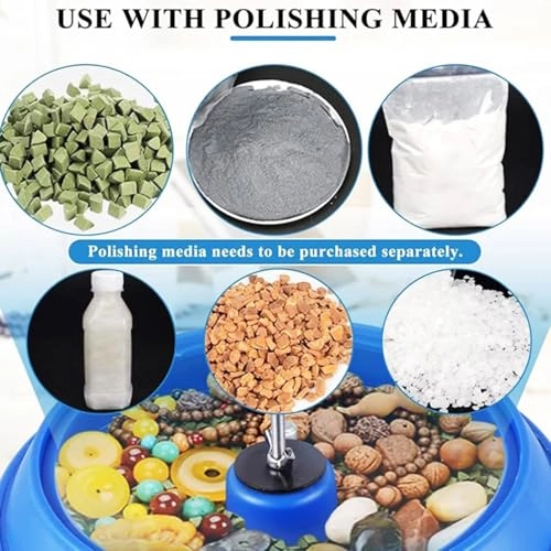 Vibratory Tumbler Polishing Machine - 130W