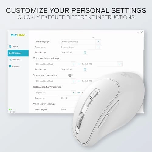 BM-4195 Mouse - 2.4GHz/BT