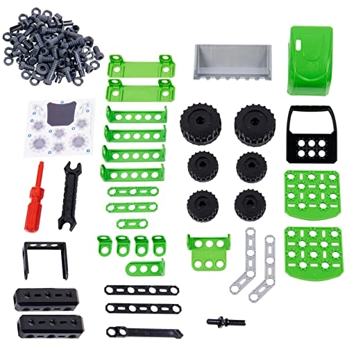 Junior Front Loader Tractor - 1-in-1 114 pcs for ages 5+