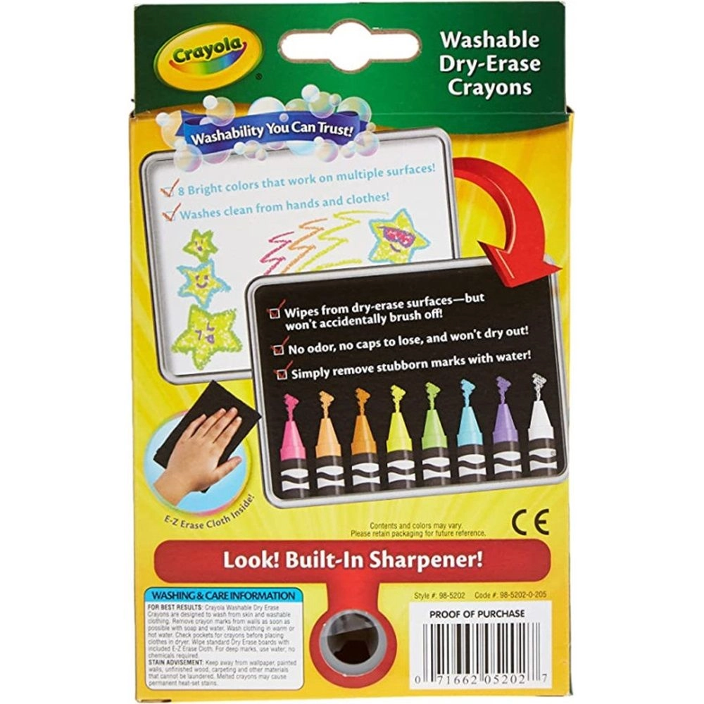 Dry Erase Crayons - 8 piece(s)