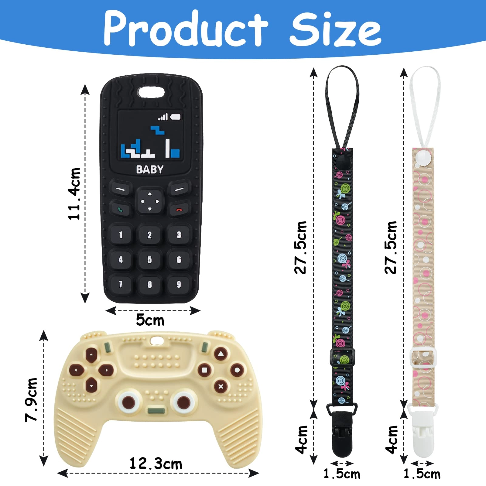 Silicone Remote Control Teether