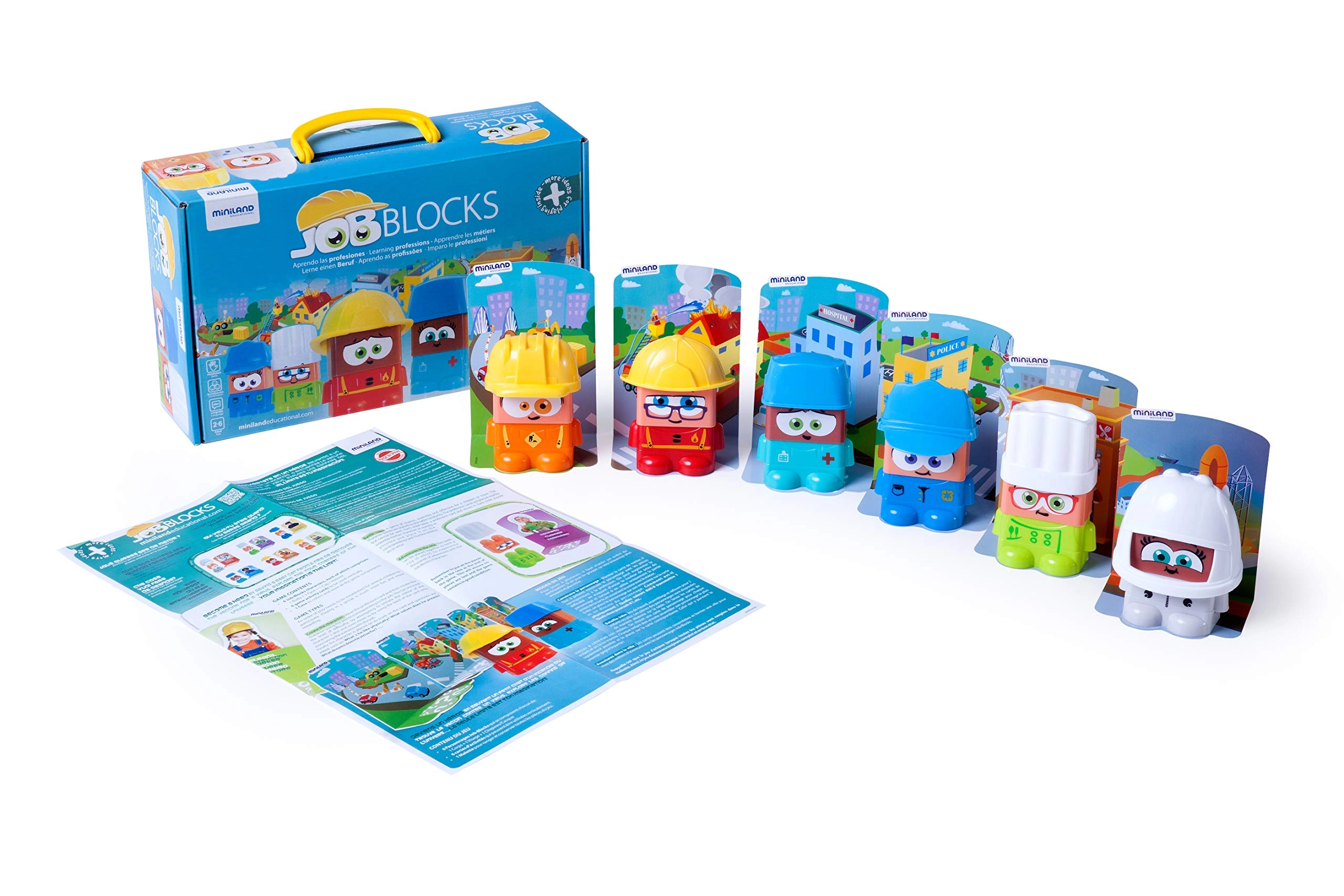 miniLAnD Job Blocks - 24 months and up 120 pieces