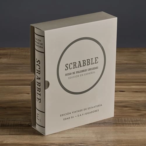 Scrabble: Vintage Bookshelf Edition (Spanish)