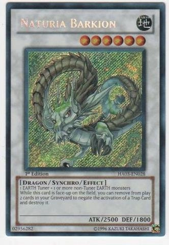Yu-Gi-Oh! Naturia Barkion HA03-EN028 - 1st Edition Secret Rare