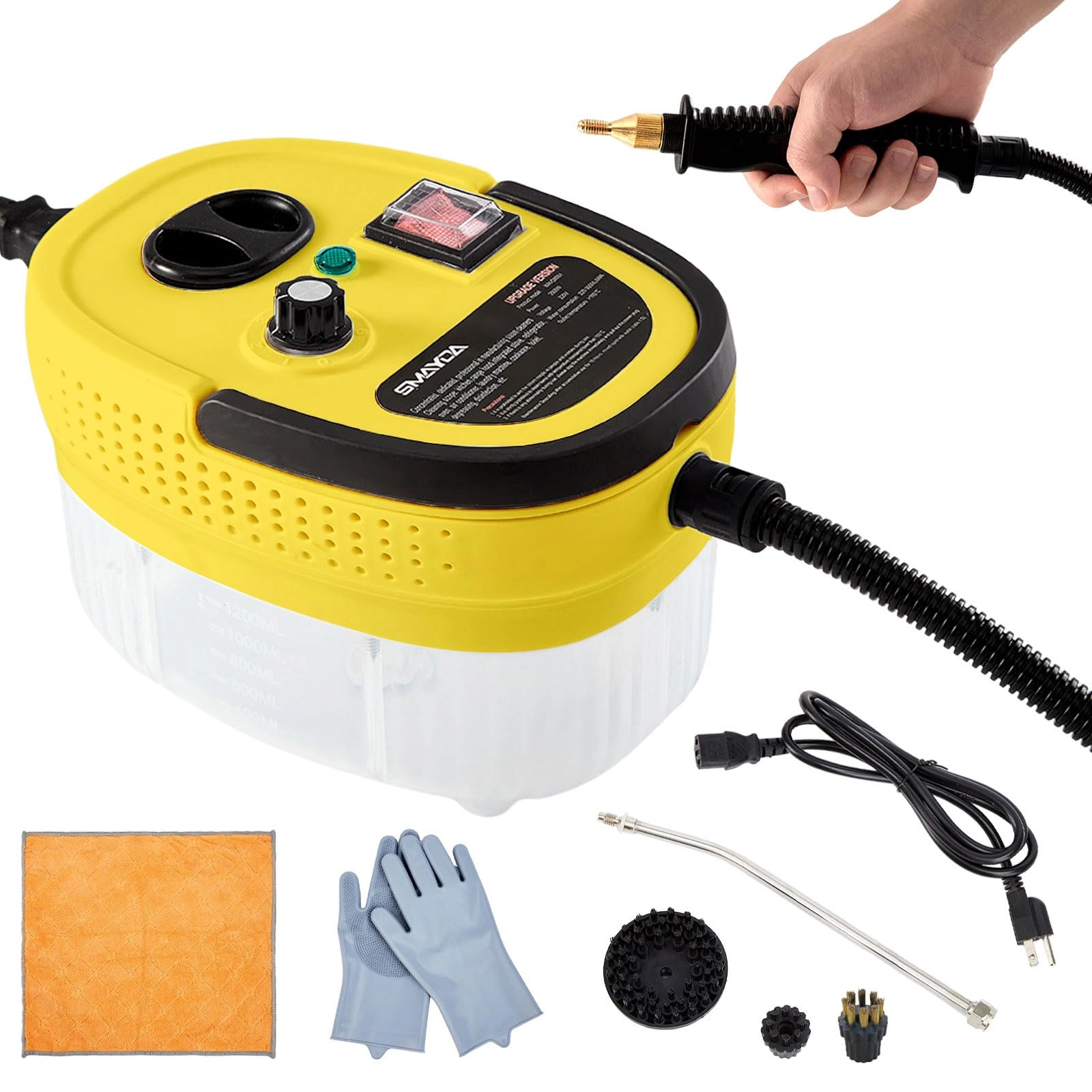 Kweetle 2500W - 3BAR 1.2 Liters