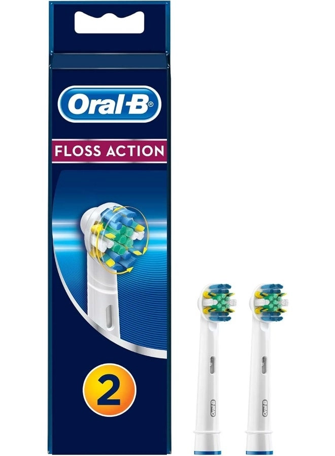 Floss Action Replacement Brush Head - Electric toothbrush