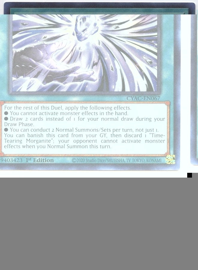 Time-Tearing Morganite - CYAC-EN067 - 1st Edition