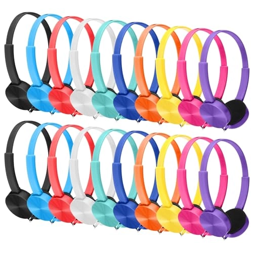 Kids Headphones Wired Headphone 20 Pack