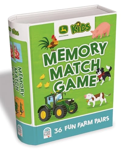 John Deere Kids Memory Match Game - 3 months and up 72 pieces