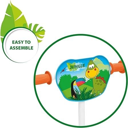 My First Jungle 3-Wheel Kick Scooter