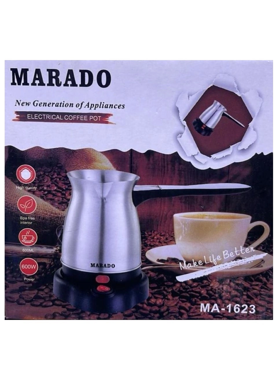 MARADO Turkish Coffee Maker MA1623