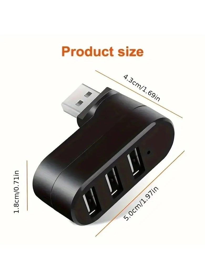 USB hub - 3 port rotating 5Gbps
