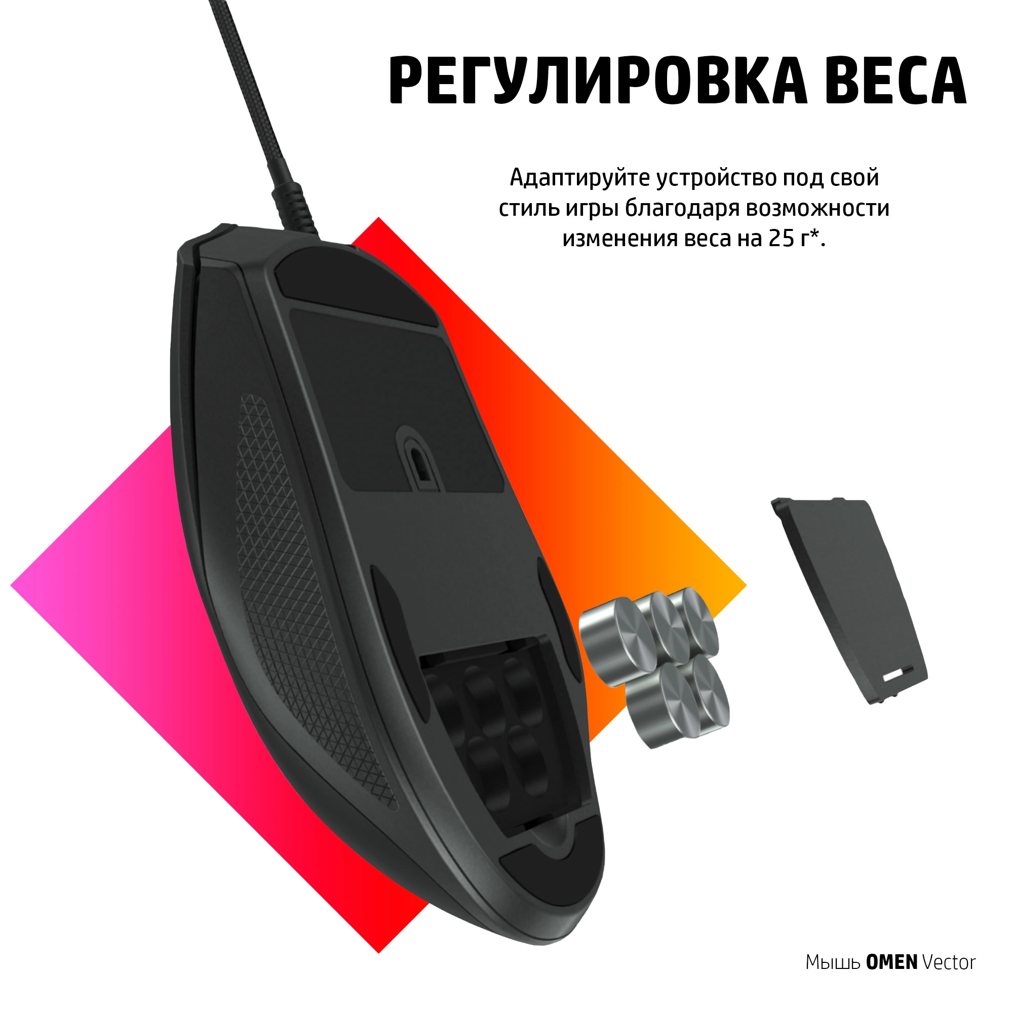 OMEN Vector Essential Gaming Mouse - OMEN Radar 1 Pixart Sensor