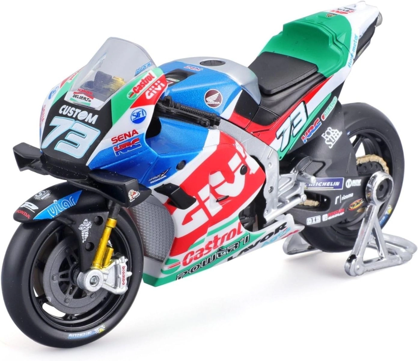 Maisto Lcr Honda 2021 - #73 (Alex Marquez) - 1:18 Die-cast
