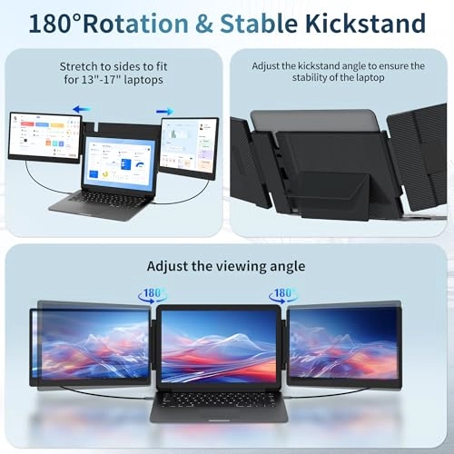 Laptop Screen Extender - 1920x1080 14 Inches