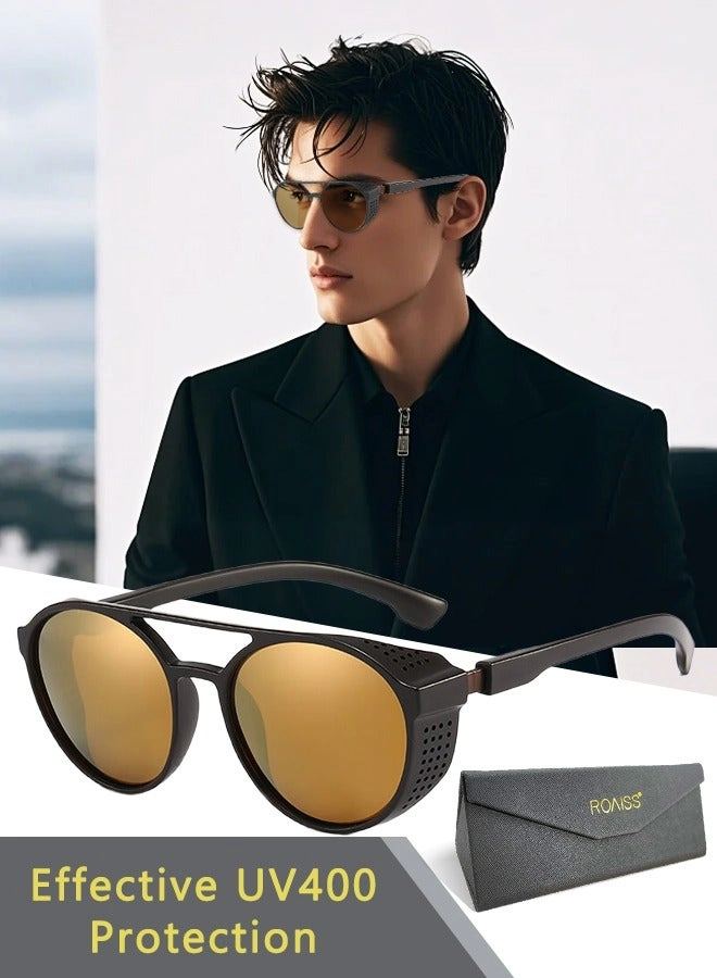Round Sunglasses - 56mm Green