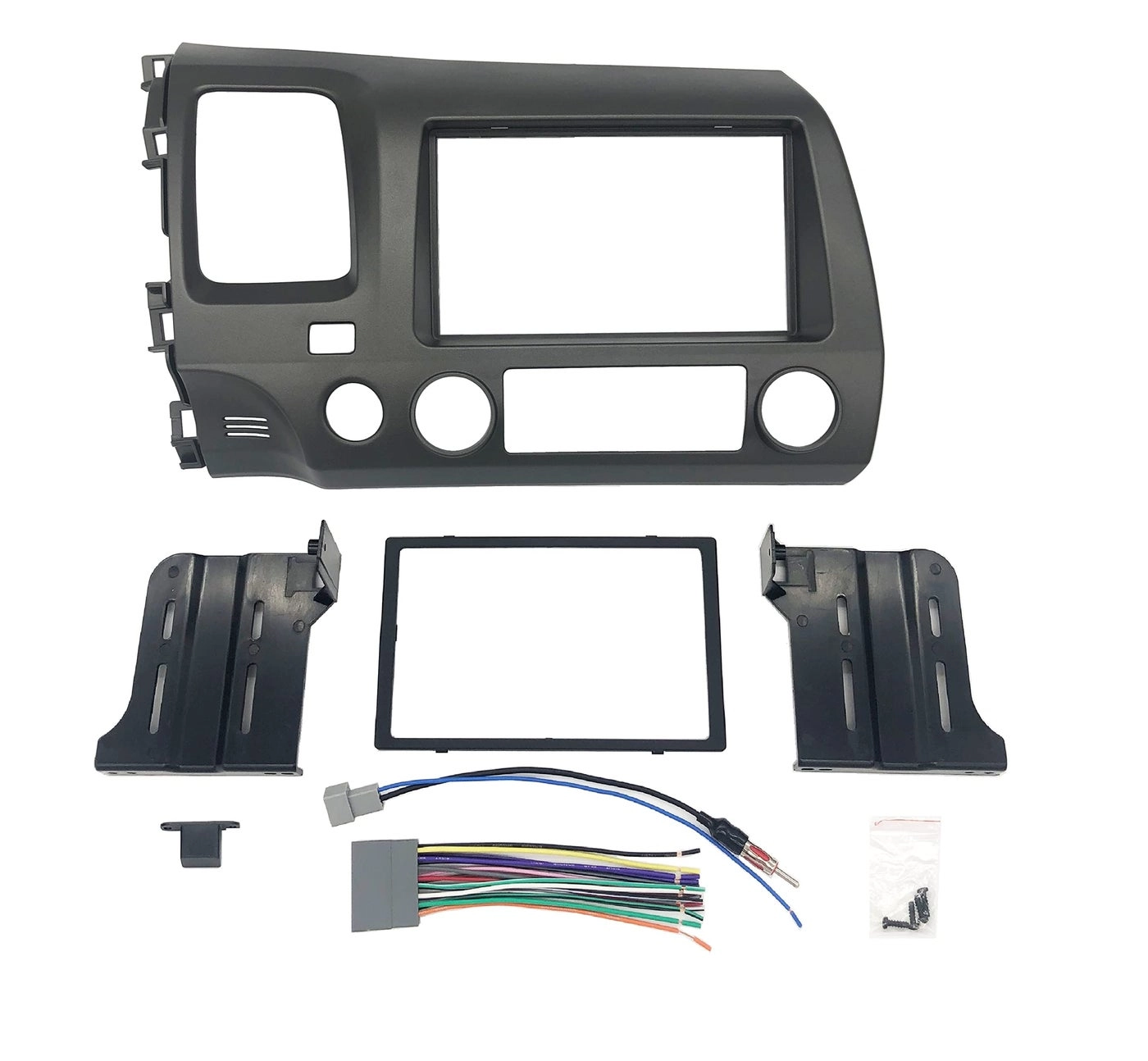 Double Din Dash Kit - Honda Civic 2006 2007 2008 2009 2010 2011