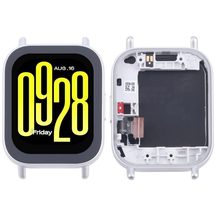 LCD Screen Frame Bezel Plate for Xiaomi Redmi Watch 5 - Silver