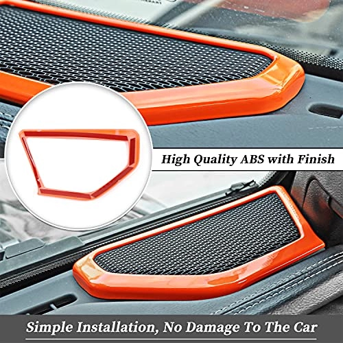A pillar Speaker Decoration Cover Trim - Wrangler JL JLU & Gladiator JT 2018 2019 2020 2021 2022 2023 2024 A-Pillar