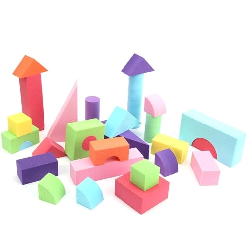 EVA Foam Building Blocks - 52 pcs