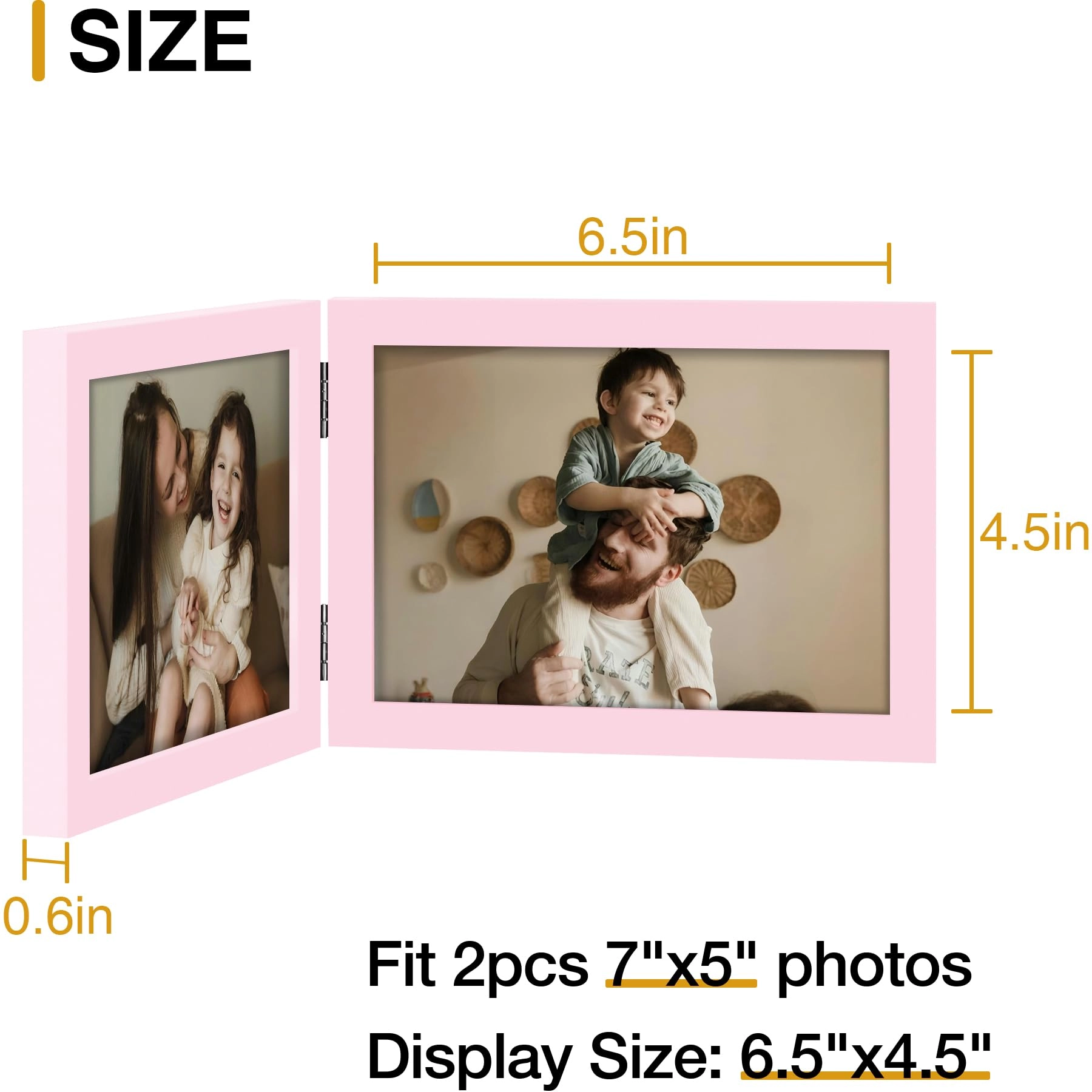 Double Picture Frame - 5x7 2