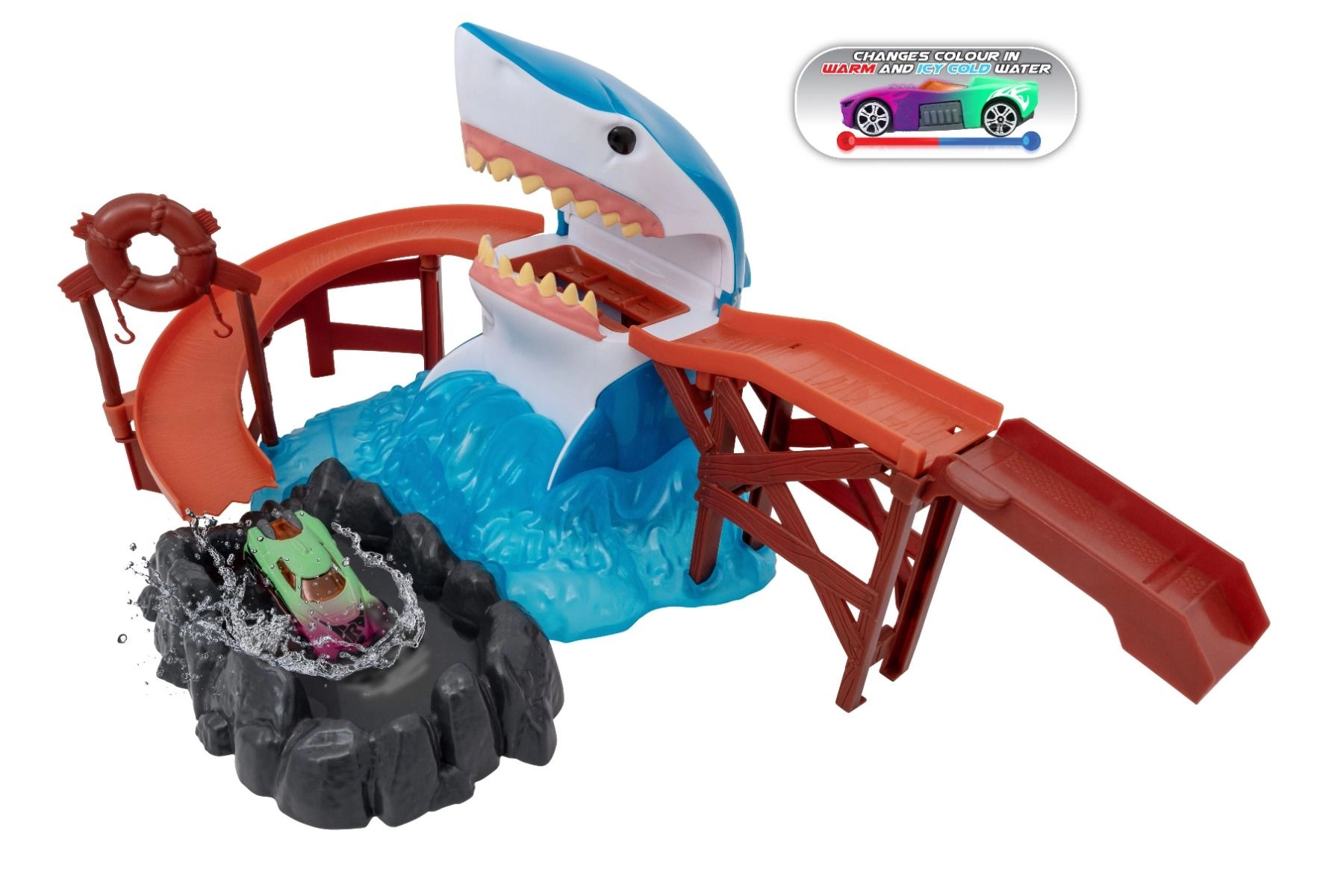 Colour Change Shark Bite Playset - 3-inch