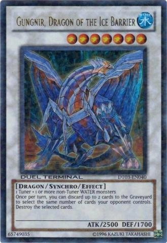 Konami Gungnir, Dragon of The Ice Barrier DT03-EN040
