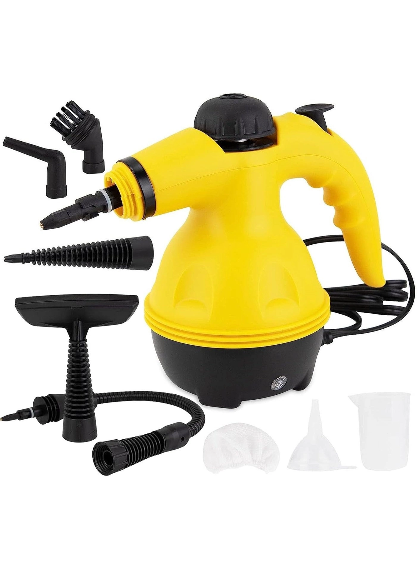 Healife Handheld Steam Cleaner - Multipurpose Portable 8 Multi-Surface Attachments