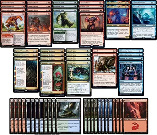 Magic The Gathering: Elite Temur Giant - 60 Card Modern Legal Custom Built