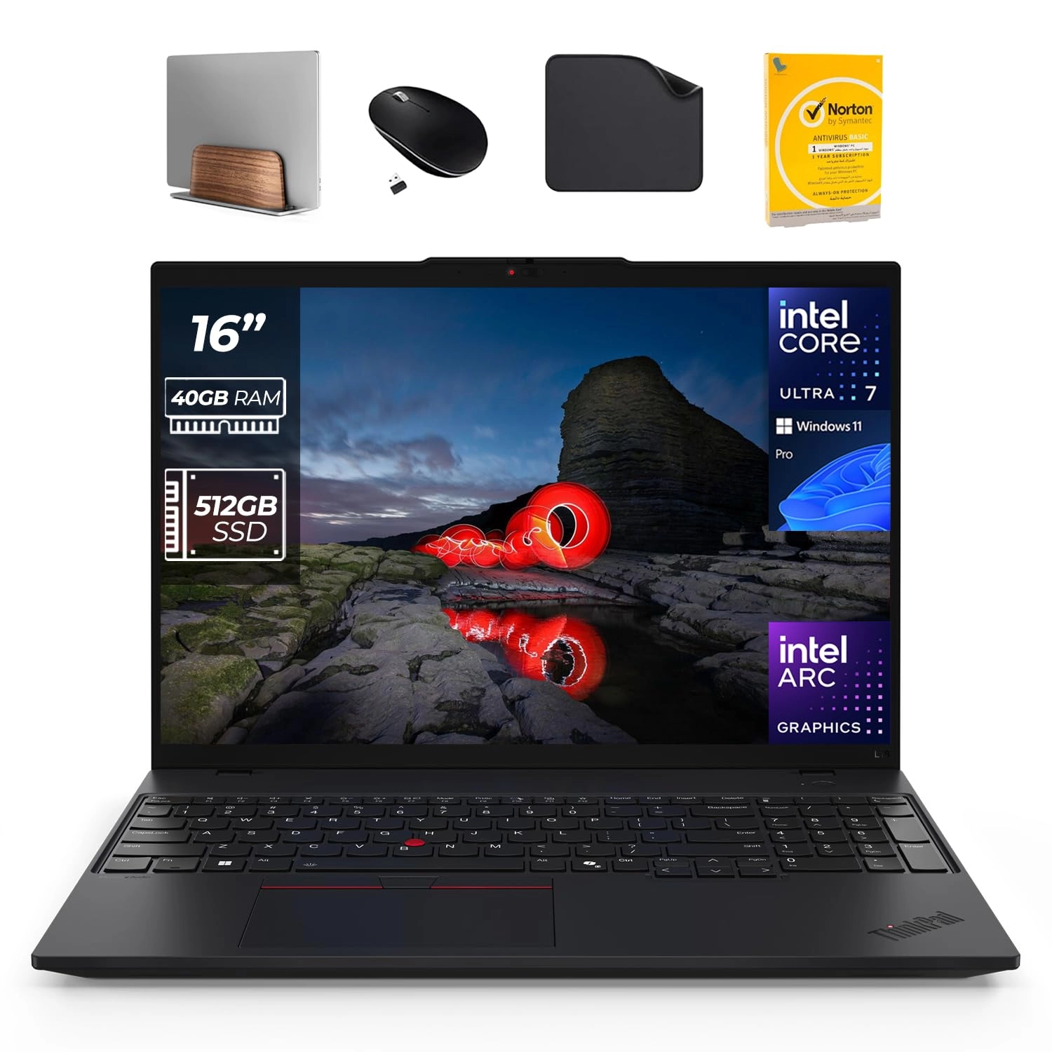 Lenovo ThinkPad L16 Gen 1 - 16'' Core Ultra 7-155H 40GB DDR5 512GB SSD