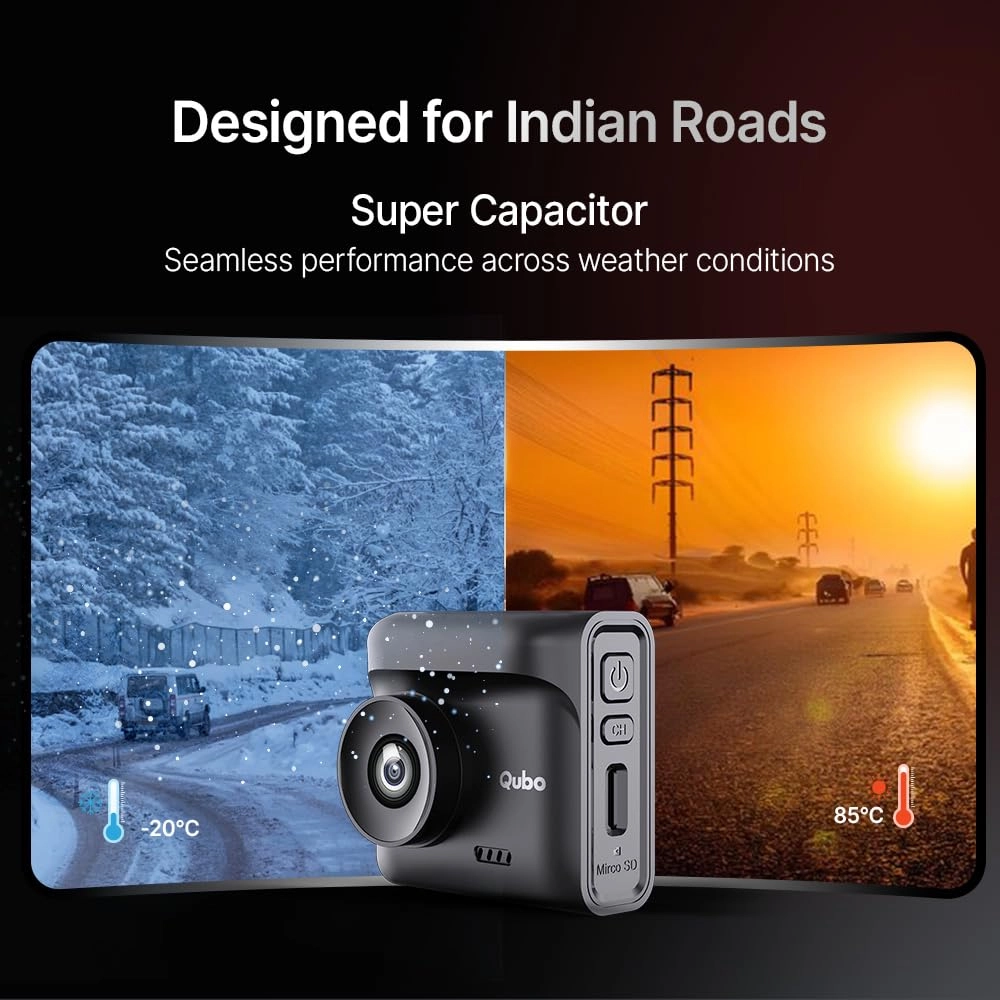 Dash Cam Pro 2.7K - 2560x1440