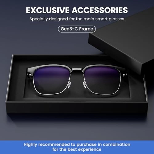 Smart Glasses - Bluetooth Touch Control Clear Lens