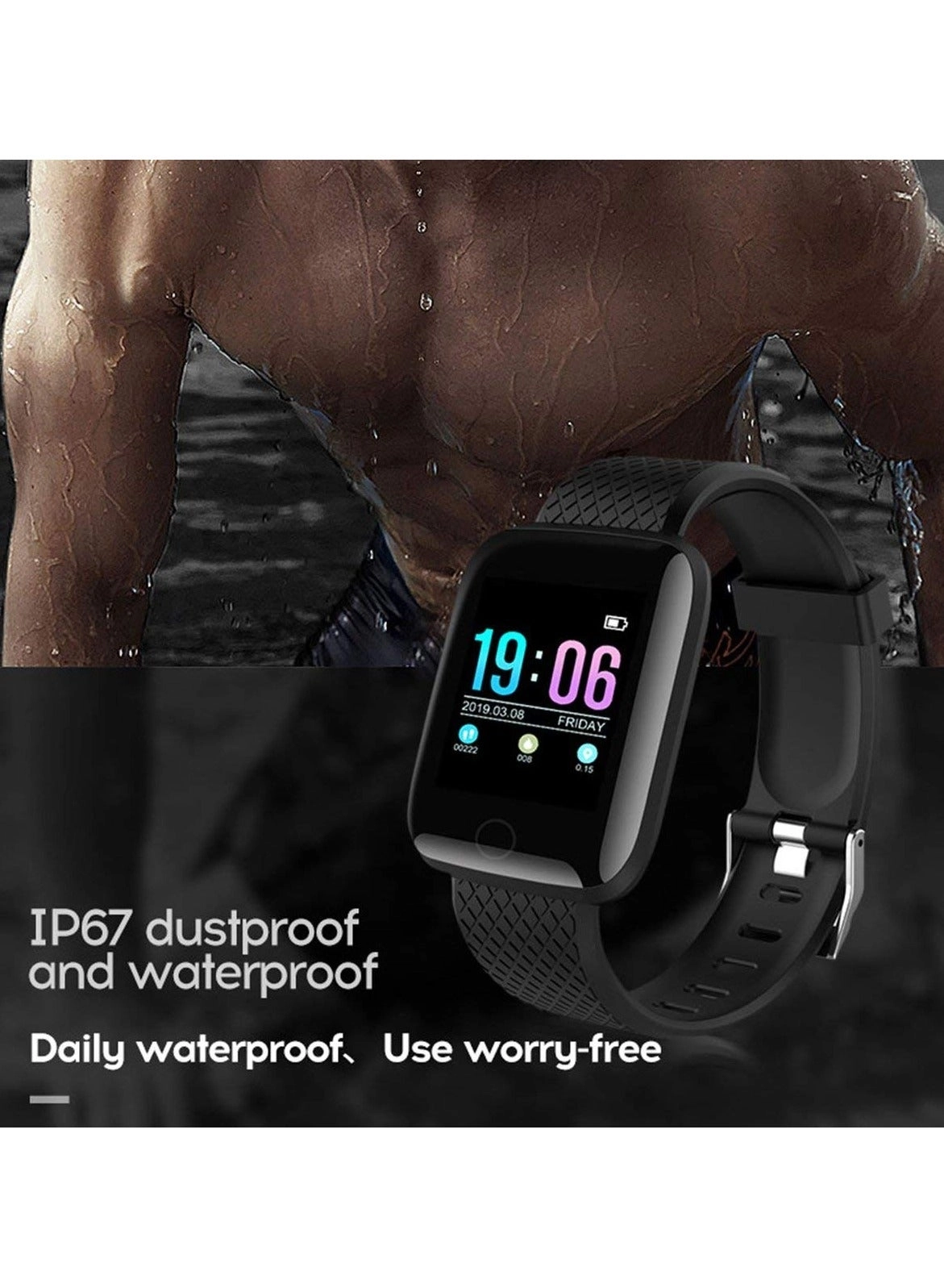116 Plus - 1.3 Inch IP67 Waterproof