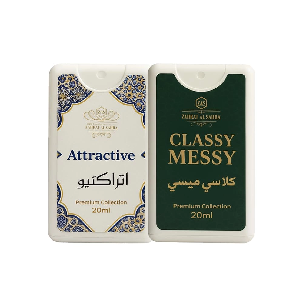 ZAHRAT AL SAHRA Attractive + Classy Messy Eau de Parfum 2 x 20ml