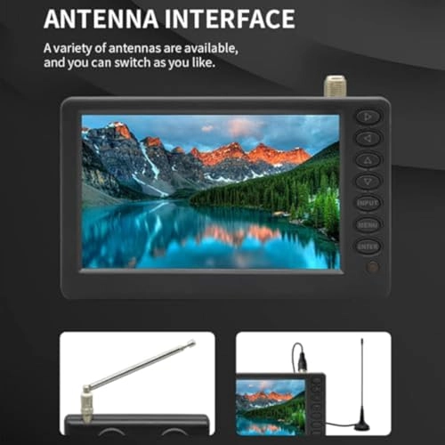 ATSC Digital TV Player - 480p 5 Inches