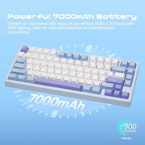 WOBKEY Rainy 75 - QWERTY Wired/Wireless