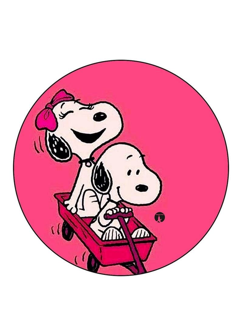 Snoopy Printed Mouse Pad