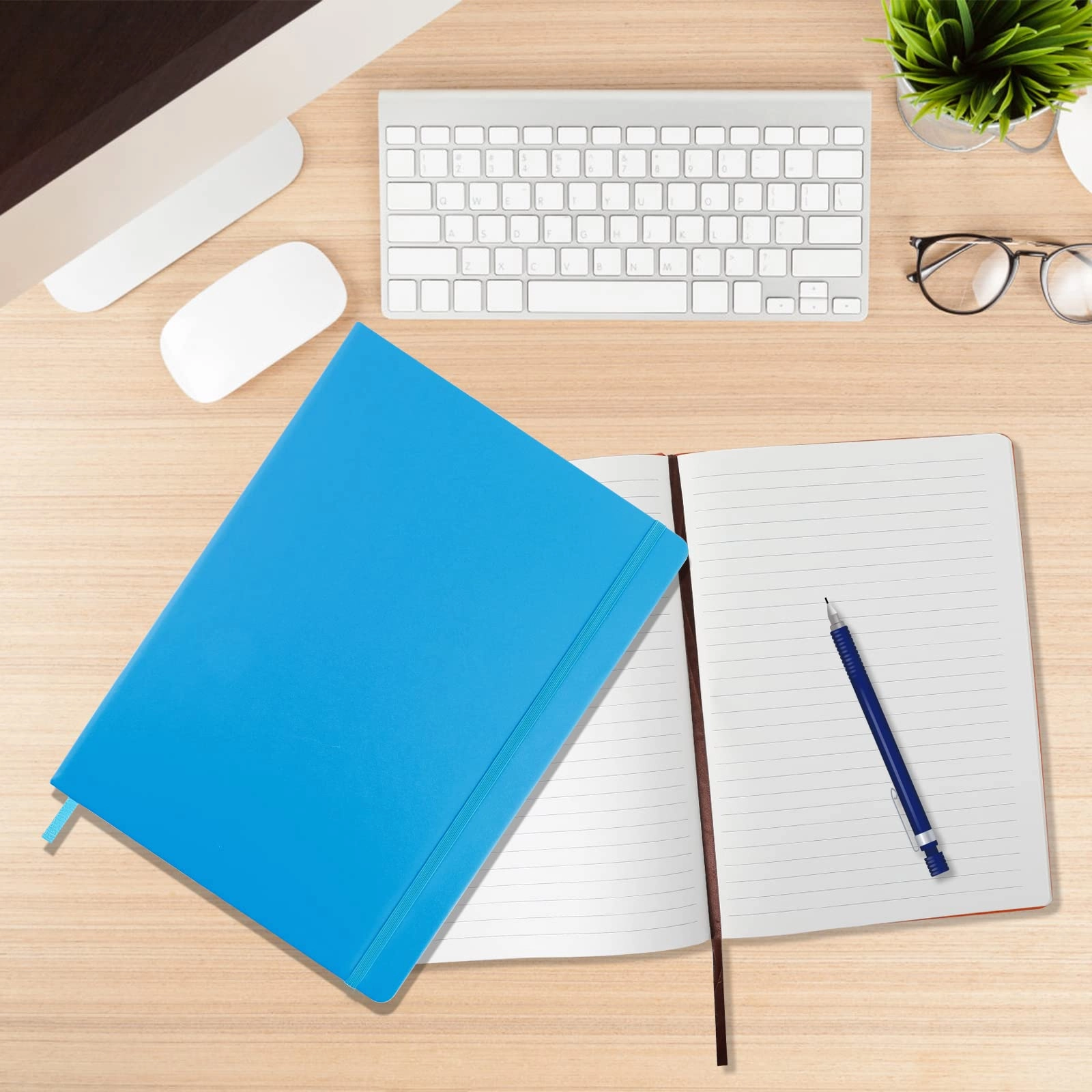 Notebook A4 Hardcover - Lined 80 Sheets