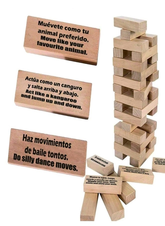Spanish Stacking Tower Game - 5 years and up 54 pieces
