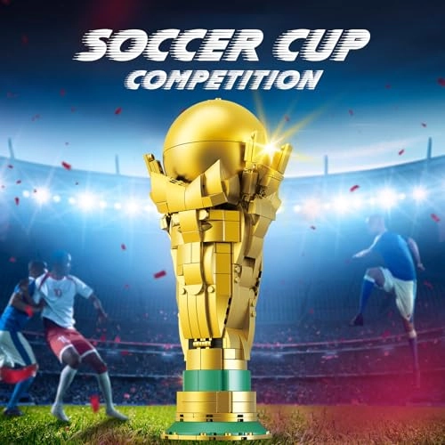 Soccer Trophy Building Blocks - 446 pcs