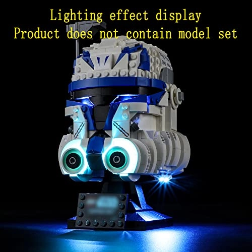 LED Lighting Kit For LEGO Star Wars Clone Commender Cody Helmet 75349