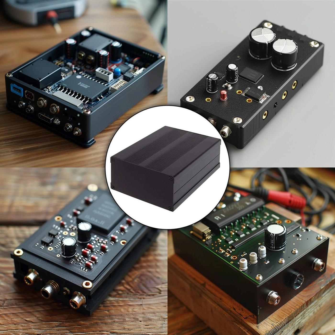 Aluminum Project Box PCB Enclosure Case