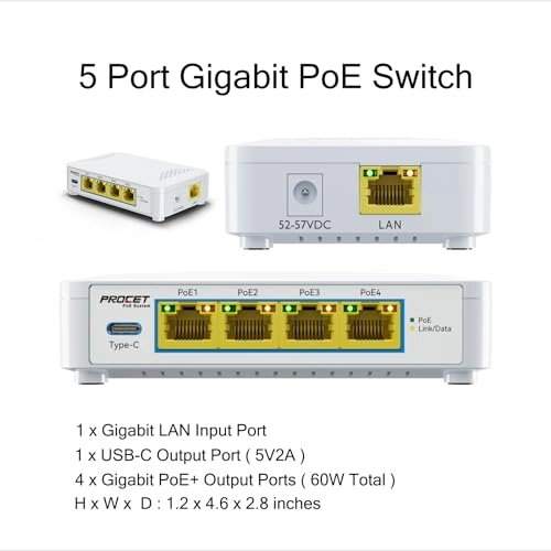 EN-S4P1C 5-ports