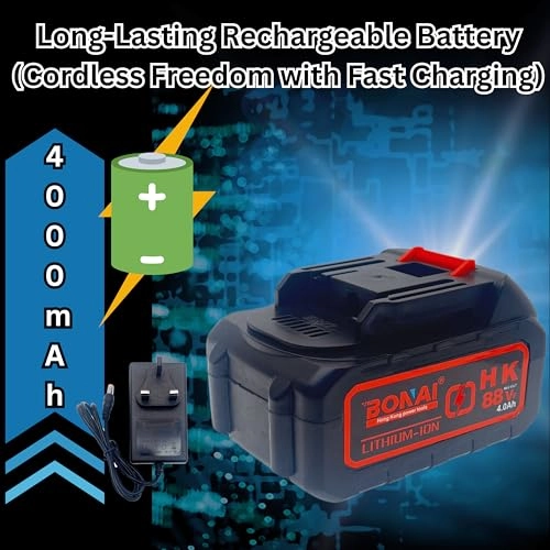 88VF - Cordless Brushless 50-60N.m torque 13mm chuck