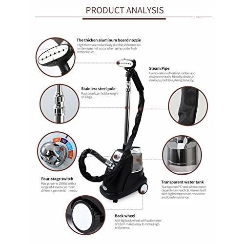 Garment Steamer - 2200W 3.8L 70Min