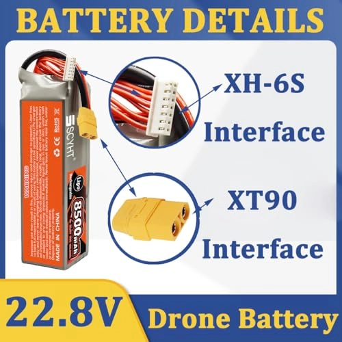 Lipo Battery - 22.8V 8500mAh 70C