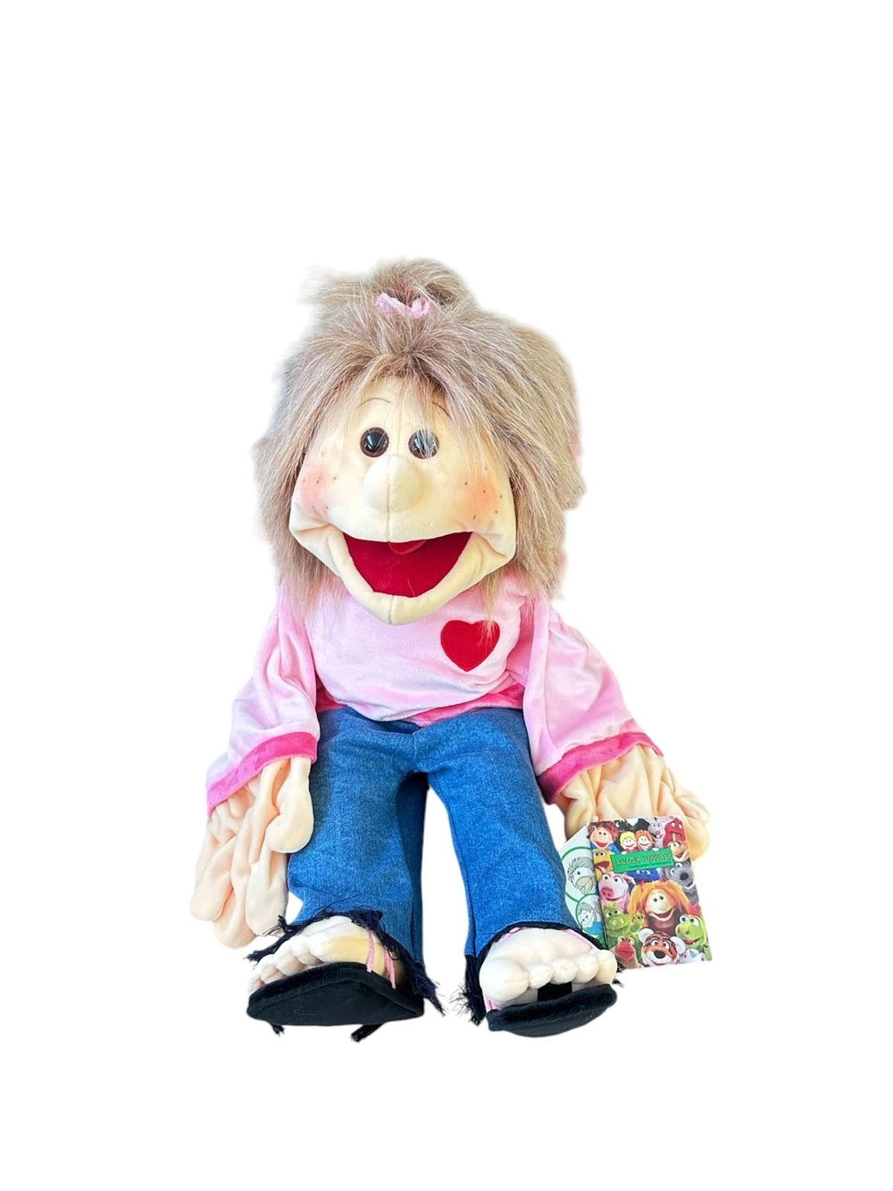 Paula Puppet Girl - 65cm Removable trousers and sandals