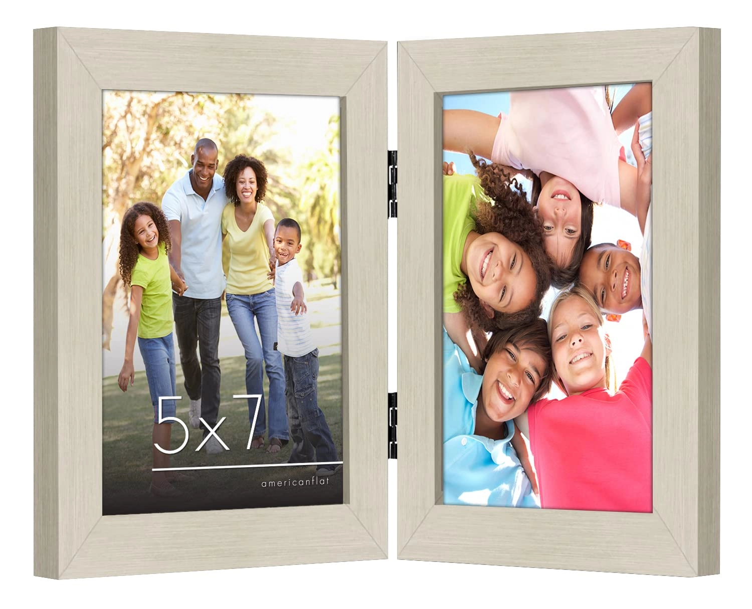 Hinged Picture Frame - 5x7 Two Displays